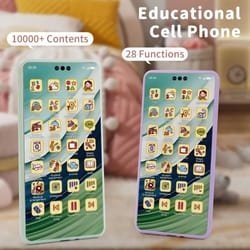 educational toy phone for kids baby learning and pretend play