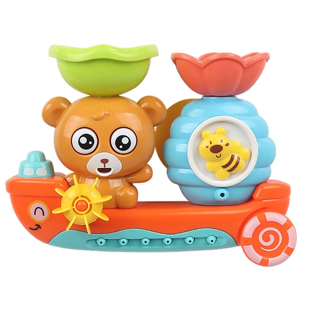 Baby Bath Toy Suction Cup Wall Water Play Track 2