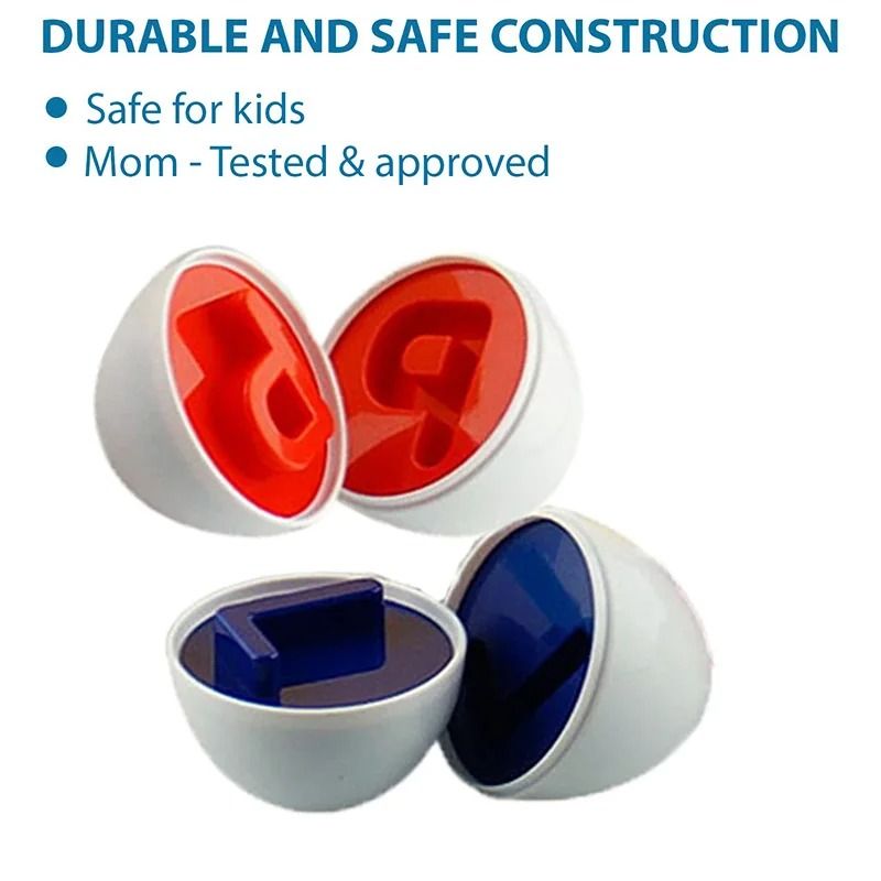 Matching Eggs Montessori Color Sorting And Shape Recognition Toy 17