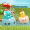 Baby Bath Toys Duck Water Spray Egg Shower Play Set 18