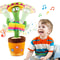 Dancing Talking Cactus Toy Singing Mimic Plush For Kids 0