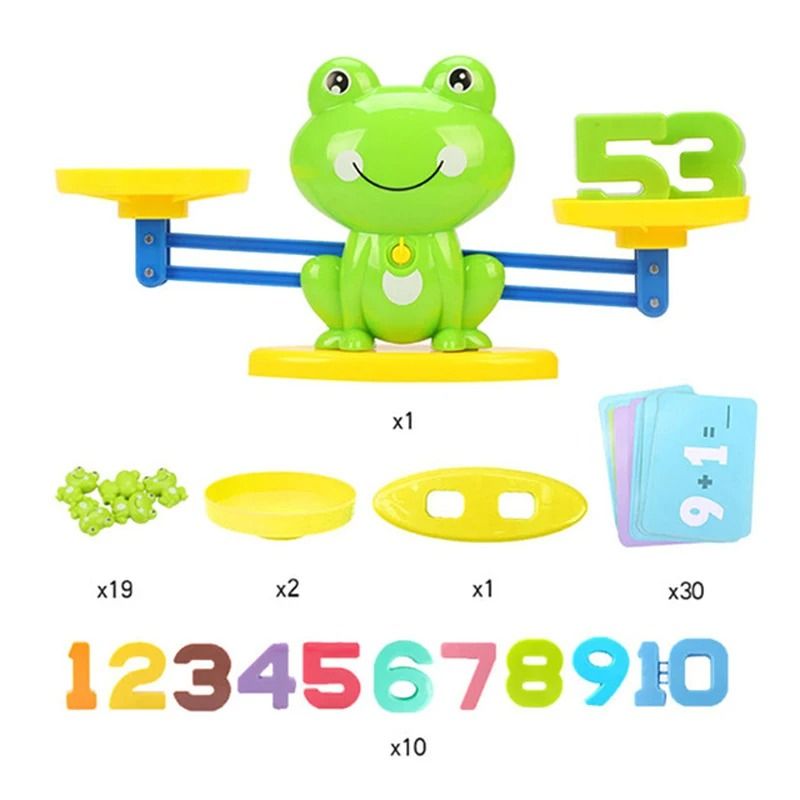 Montessori Math Toy Monkey Balance Scale Number Learning Game 9
