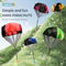 Kids Parachute Toy Set Tangle Free Outdoor Flying Hand Throw Toys 3
