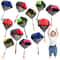 Kids Parachute Toy Set Tangle Free Outdoor Flying Hand Throw Toys 7