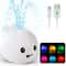 Rechargeable Baby Bath Toy Light Up Whale Water Spray 3