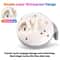 Rechargeable Baby Bath Toy Light Up Whale Water Spray 7