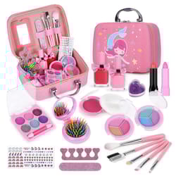 girls makeup kit washable princess pretend play makeup set