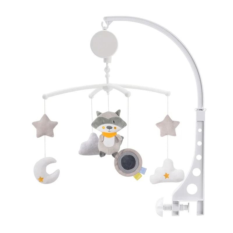 Baby Crib Mobile Musical Bed Bell Rattle For Newborns 2
