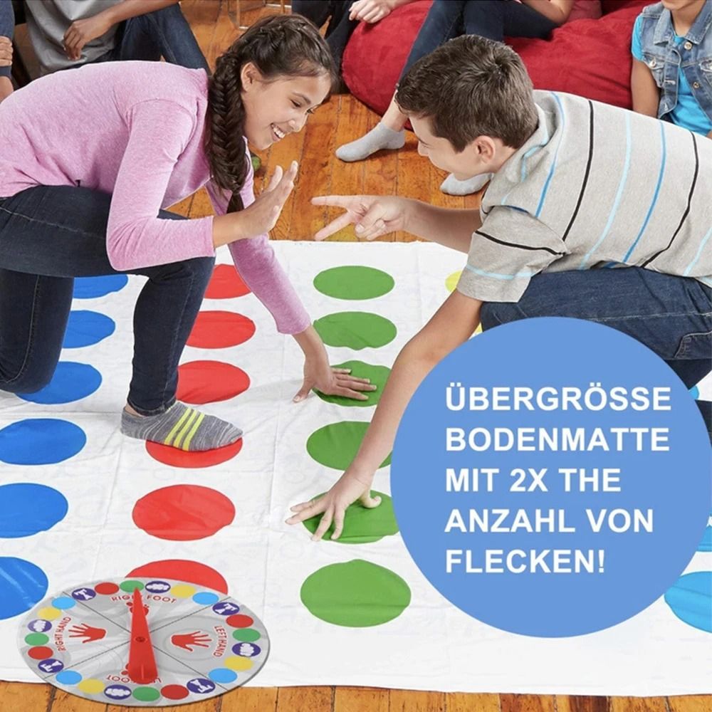 Twister Game Family Party Multiplayer Indoor Outdoor Game 5