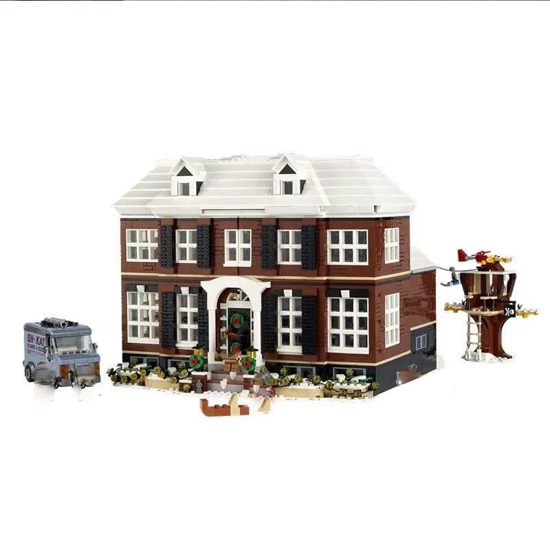 Movie House Building Blocks Set Large MOC Home Model 4