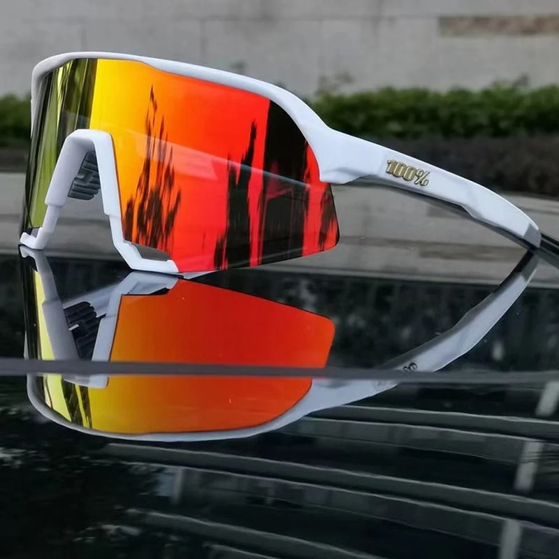 Photochromic Cycling Sunglasses Impact Resistant Mountain Bike Eyewear 12