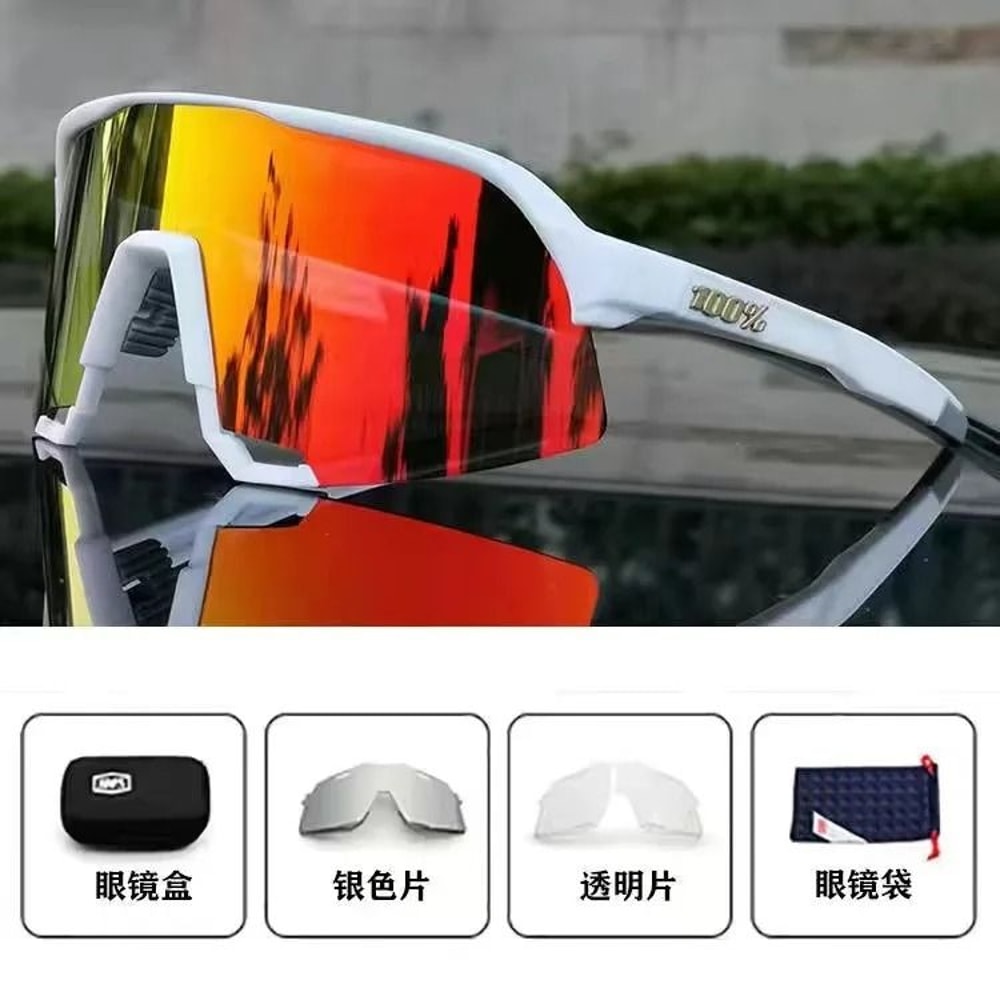 Photochromic Cycling Sunglasses Impact Resistant Mountain Bike Eyewear 5