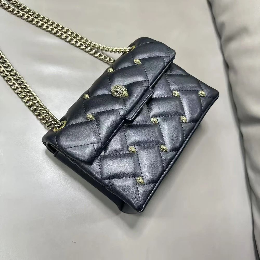 Eagle Head Chain Shoulder Bag Embroidered Mesh Fashion Handbag 2