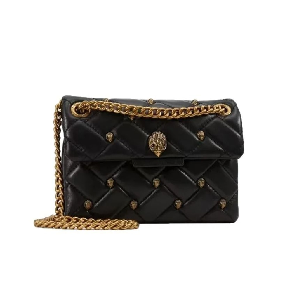 Eagle Head Chain Shoulder Bag Embroidered Mesh Fashion Handbag 3