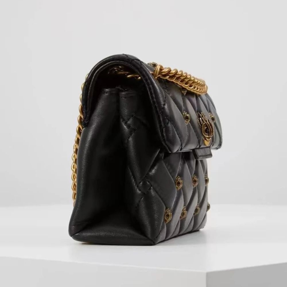 Eagle Head Chain Shoulder Bag Embroidered Mesh Fashion Handbag 5