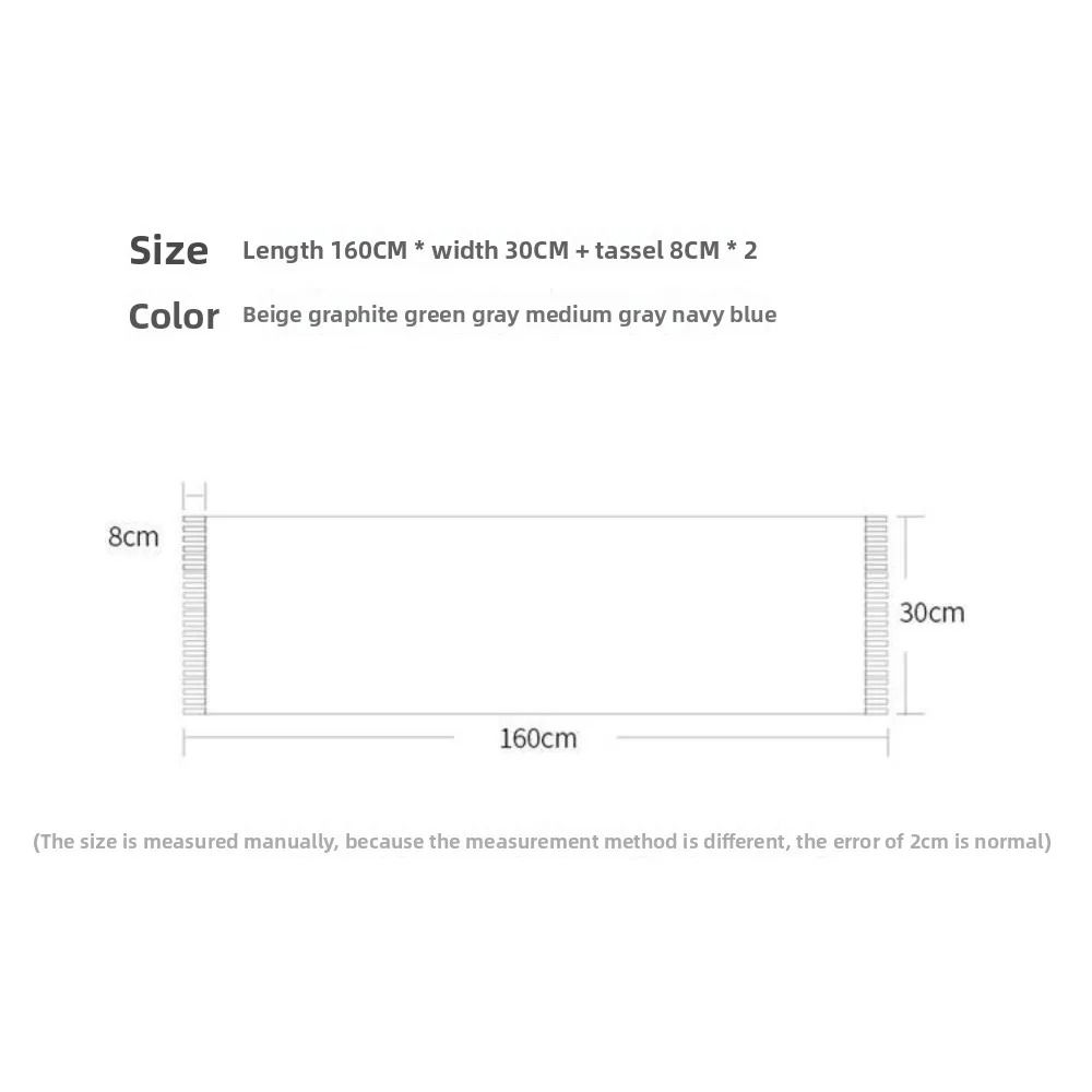 Cashmere Wool Winter Scarf Warm Fashion Work Commuter Wrap 3