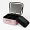 Makeup Bag With LED Mirror Large Capacity Waterproof Organizer 2