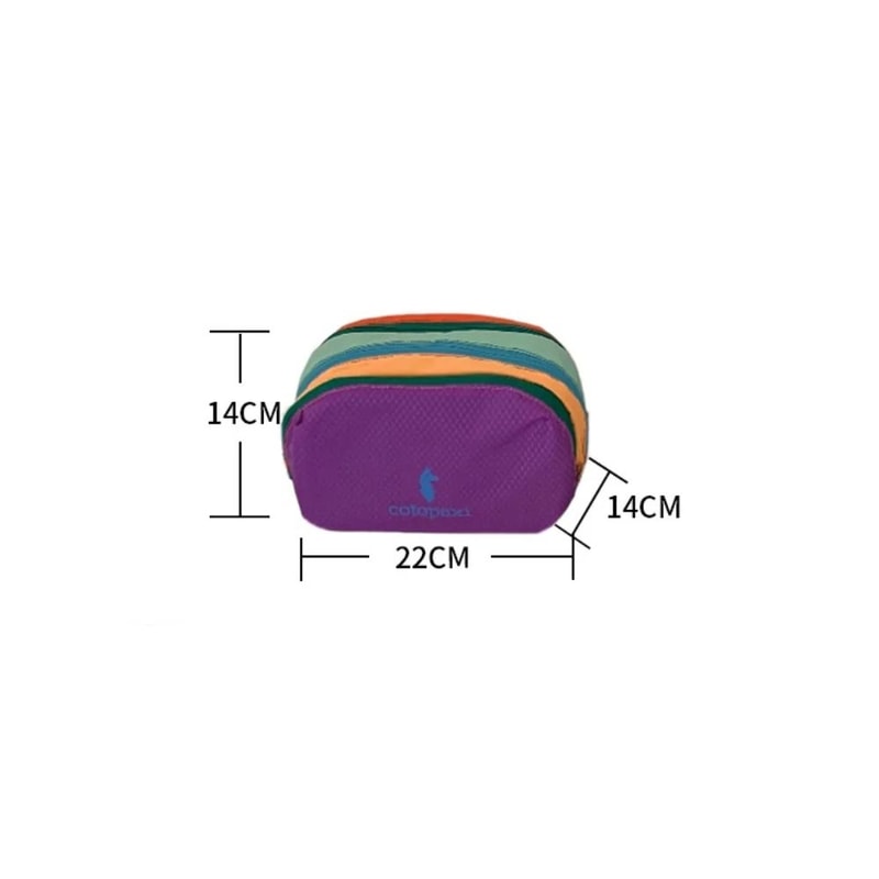 Eco Friendly Color Block Travel Wash Bag Outdoor Handbag 4