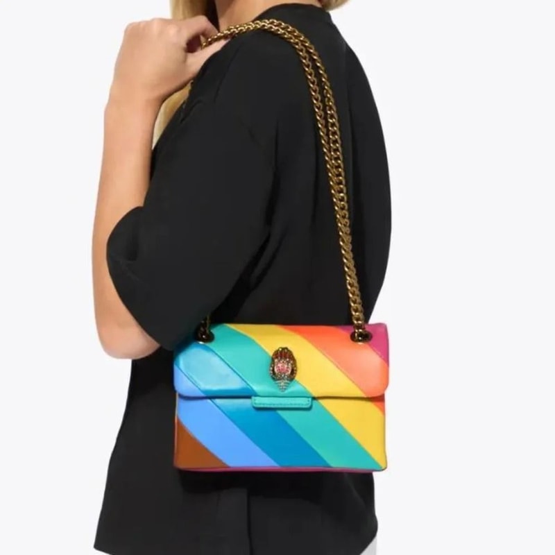 Eagle Head Rainbow Chain Shoulder Bag Light Luxury Crossbody 3