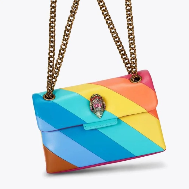 Eagle Head Rainbow Chain Shoulder Bag Light Luxury Crossbody 0