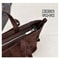Vintage Suede Tote Large Capacity Underarm Shoulder Work Bag 10