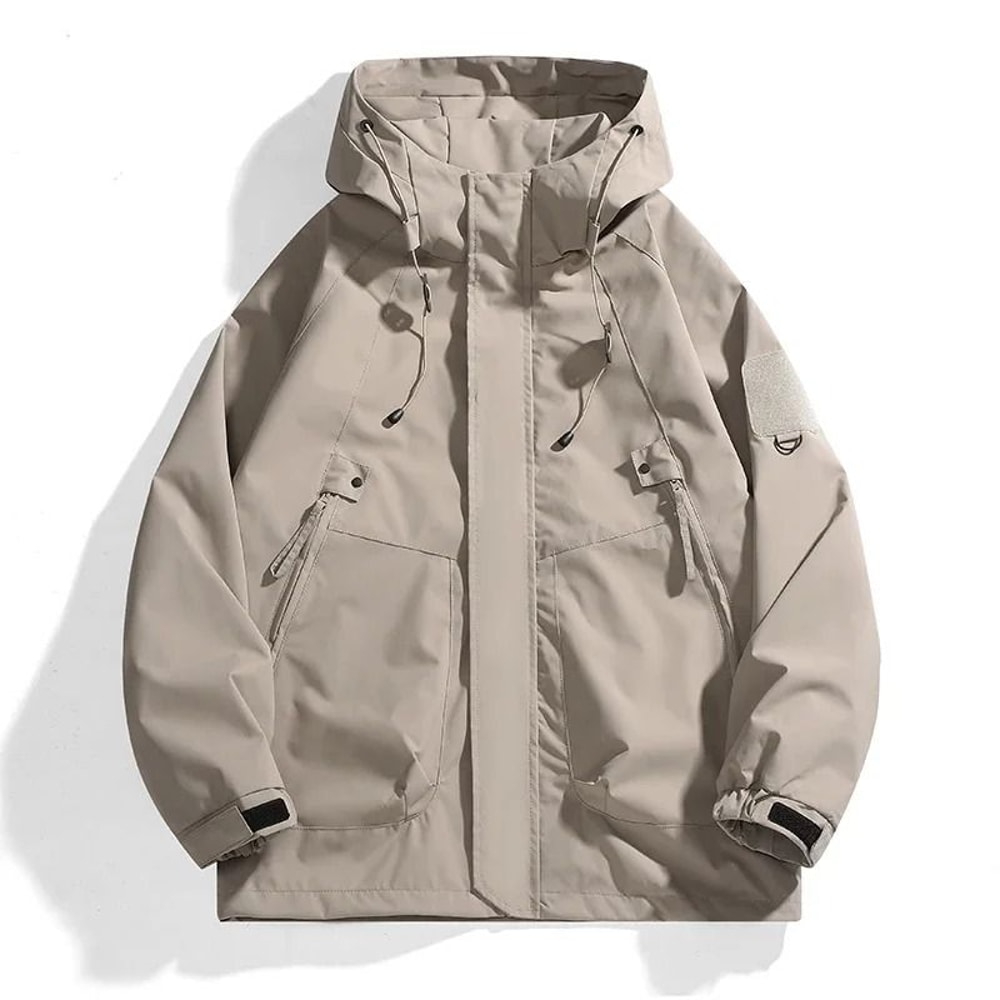 Waterproof Outdoor Jacket Unisex Windbreaker Breathable Autumn Coat 1