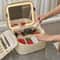 High End Makeup Bag With LED Mirror Large Capacity Travel Organizer 4