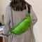 Edamame Plush Messenger Bag Creative Fun Crossbody Shoulder Bag 5