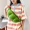 Edamame Plush Messenger Bag Creative Fun Crossbody Shoulder Bag 6
