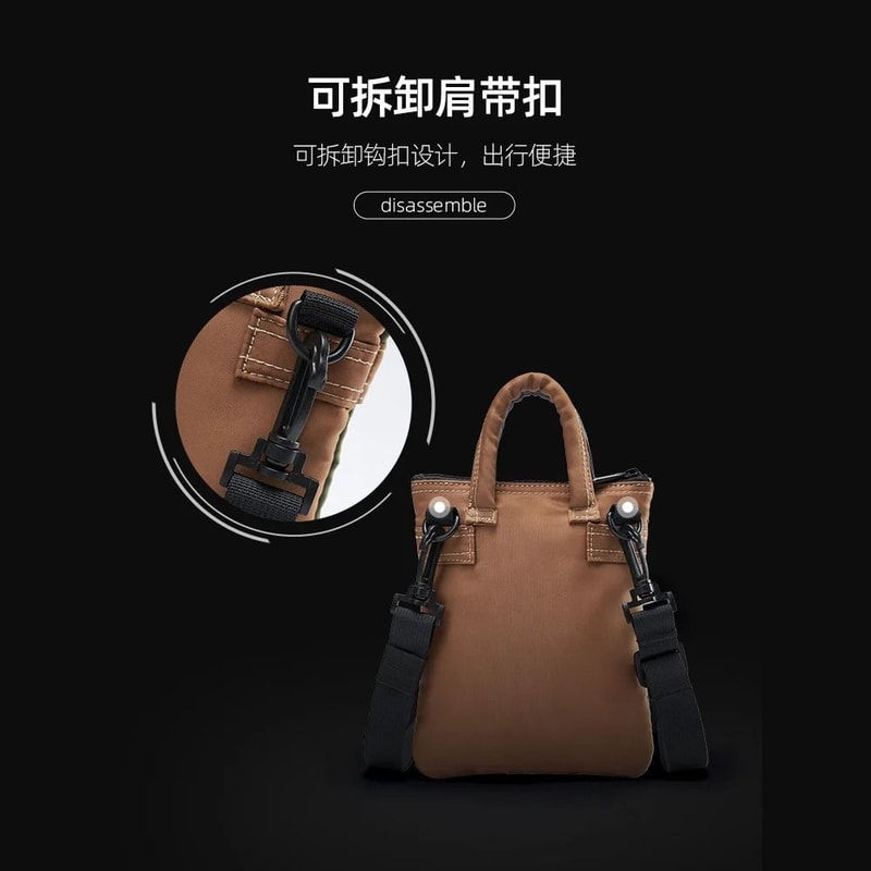 Mens Mobile Phone Shoulder Bag Mini Crossbody Commuter Chest Bag 2