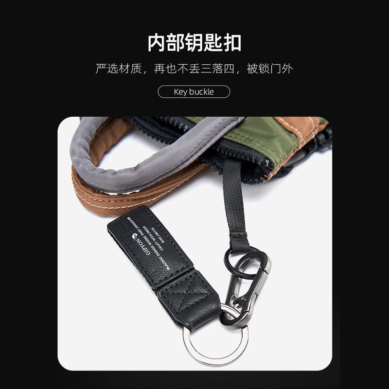 Mens Mobile Phone Shoulder Bag Mini Crossbody Commuter Chest Bag 5