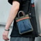 Mens Mobile Phone Shoulder Bag Mini Crossbody Commuter Chest Bag 0