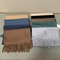 Embroidered Cashmere Scarf Warm Unisex Winter Neck Wrap 13