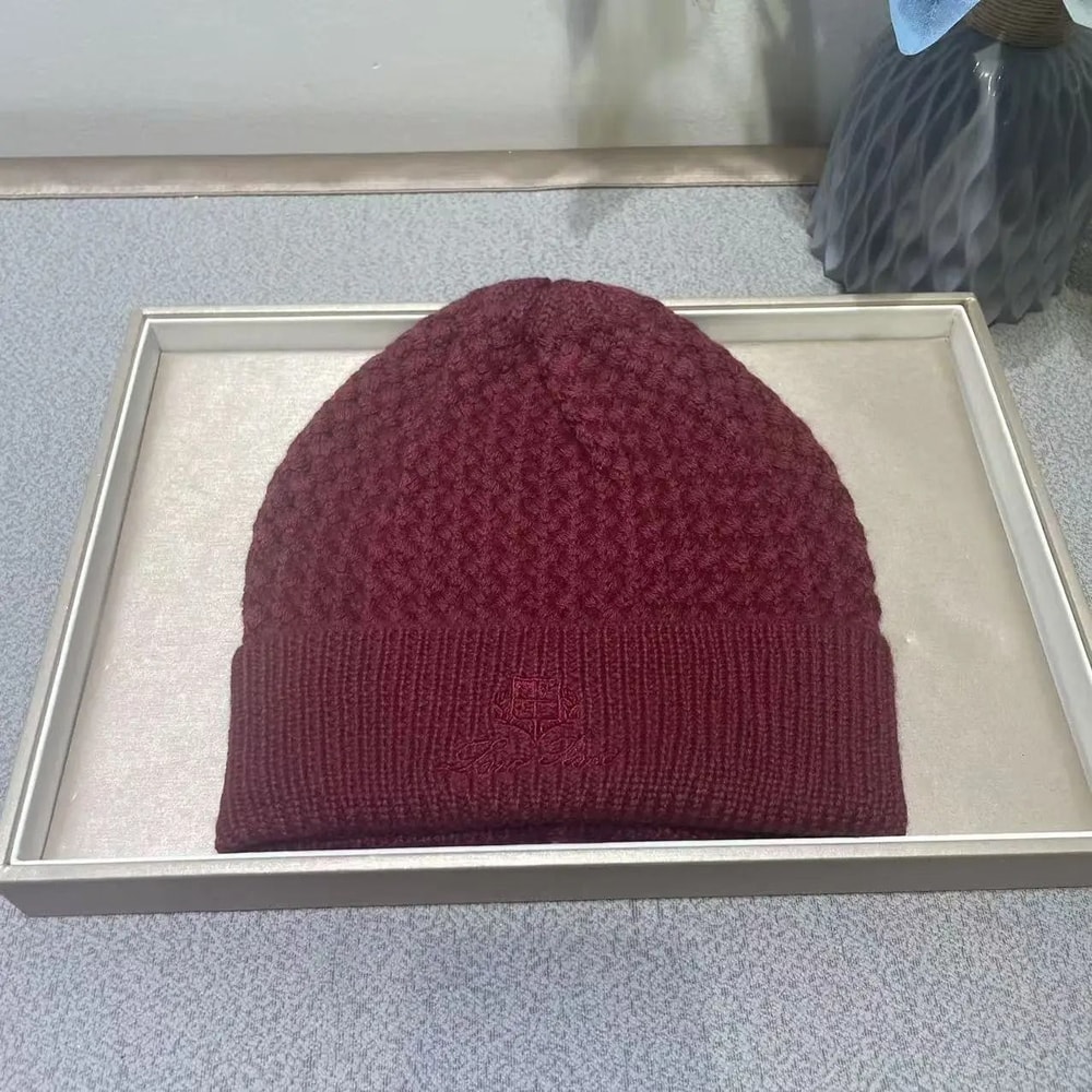 Cashmere Knit Beanie Winter Wool Hat Unisex 9