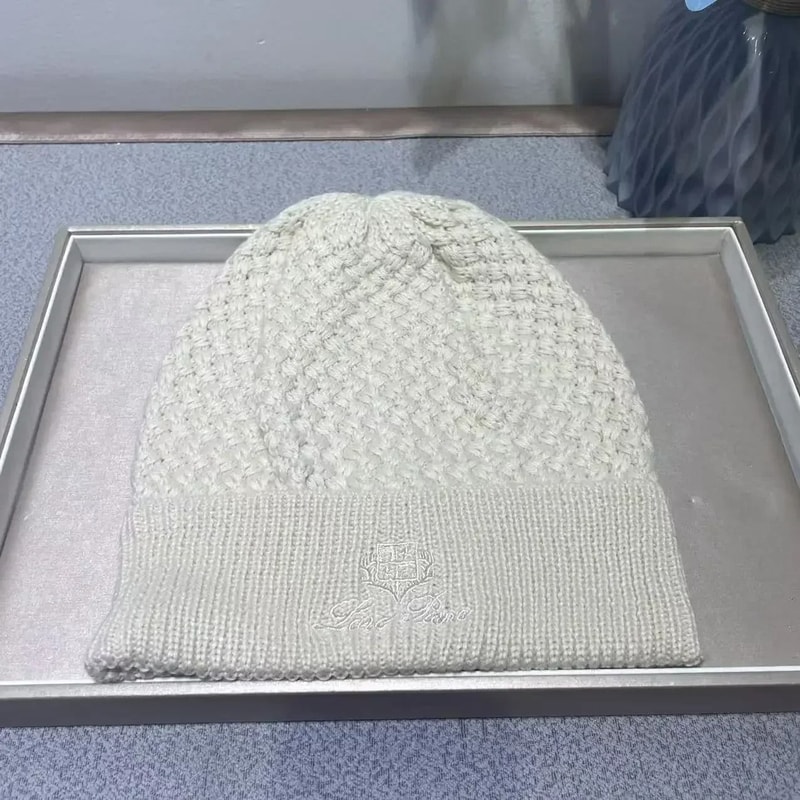 Cashmere Knit Beanie Winter Wool Hat Unisex 4