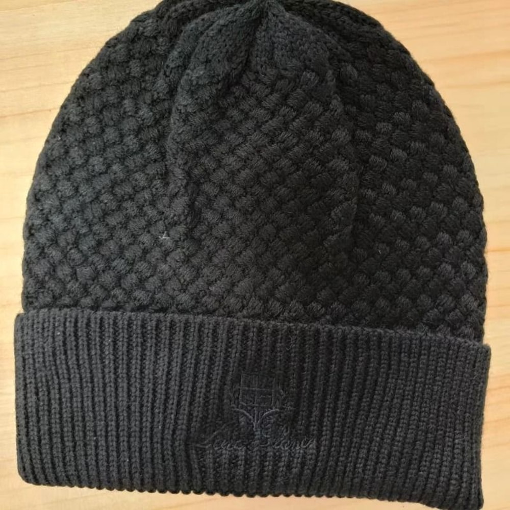 Cashmere Knit Beanie Winter Wool Hat Unisex 5