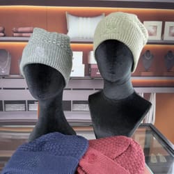 cashmere knit beanie winter wool hat unisex