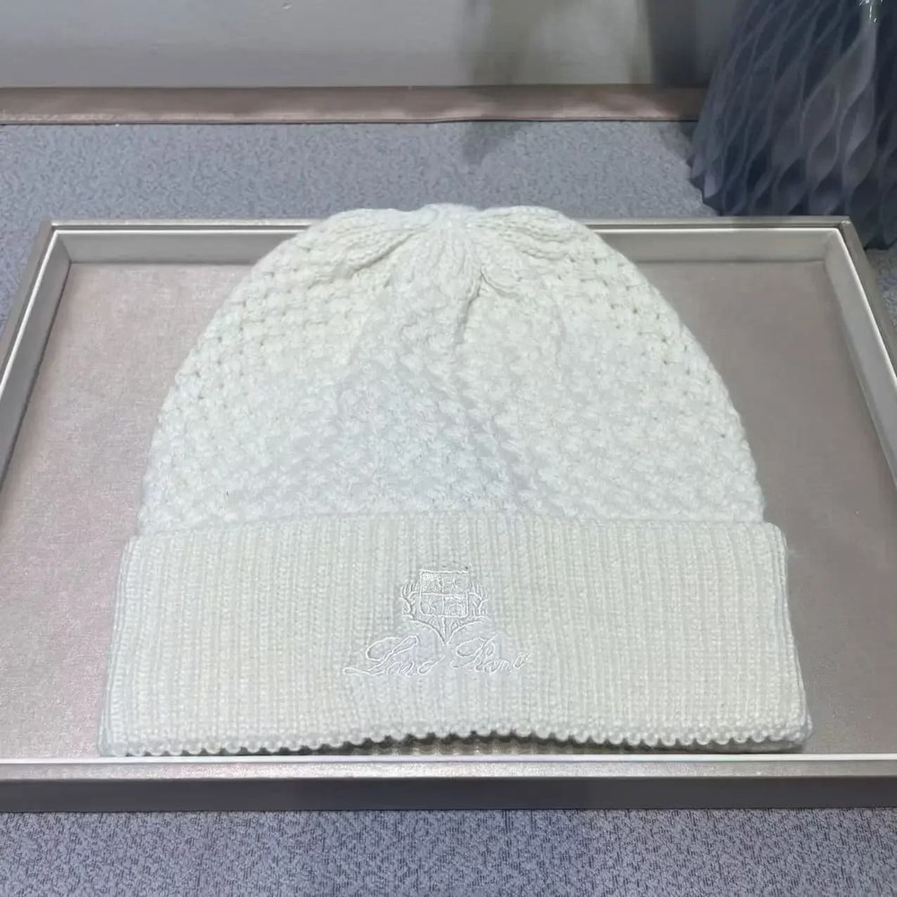 Cashmere Knit Beanie Winter Wool Hat Unisex 12