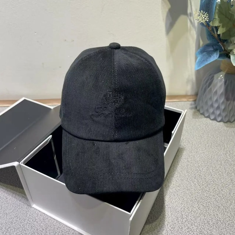 Ribbed Velvet Embroidered Letter Baseball Cap With Adjustable Velcro Fit 4