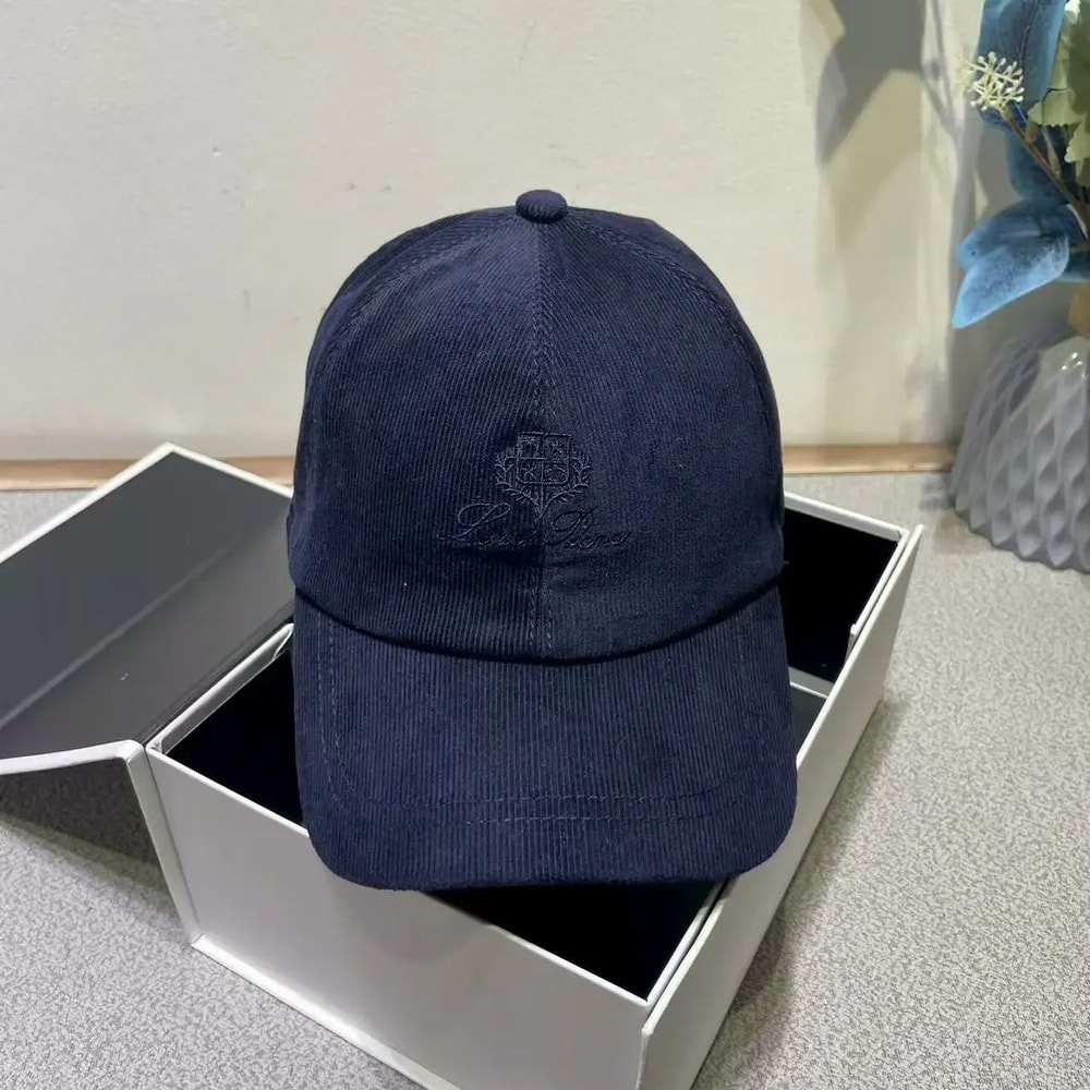 Ribbed Velvet Embroidered Letter Baseball Cap With Adjustable Velcro Fit 6