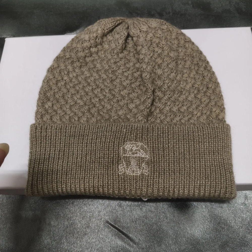 Dopamine Knit Wool Beanie Unisex Winter Ear Protector Hat 5