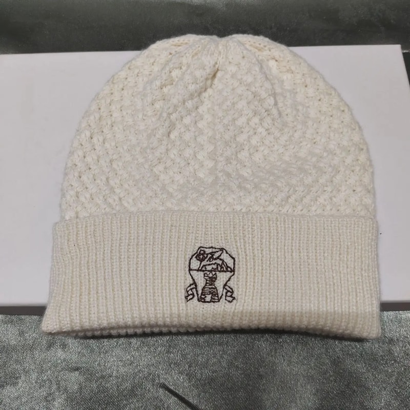 Dopamine Knit Wool Beanie Unisex Winter Ear Protector Hat 2