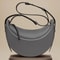 Genuine Leather Crescent Crossbody Shoulder Bag For Women 11