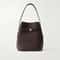 Scandinavian Genuine Leather Bucket Shoulder Tote Bag For Women 1