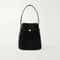 Scandinavian Genuine Leather Bucket Shoulder Tote Bag For Women 4