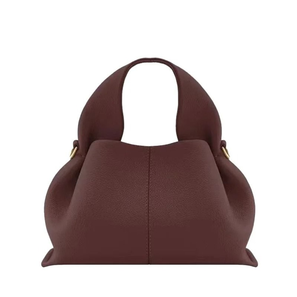 French Luxury Cloud Cake Shoulder Bag Retro European Handbag 2