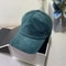 Corduroy Duckbill Sun Protection Baseball Cap Unisex Soft Brim Hat 2