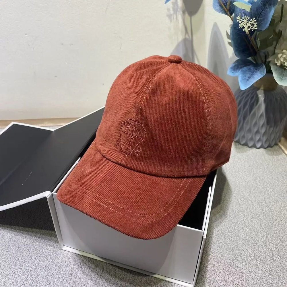 Corduroy Duckbill Sun Protection Baseball Cap Unisex Soft Brim Hat 3