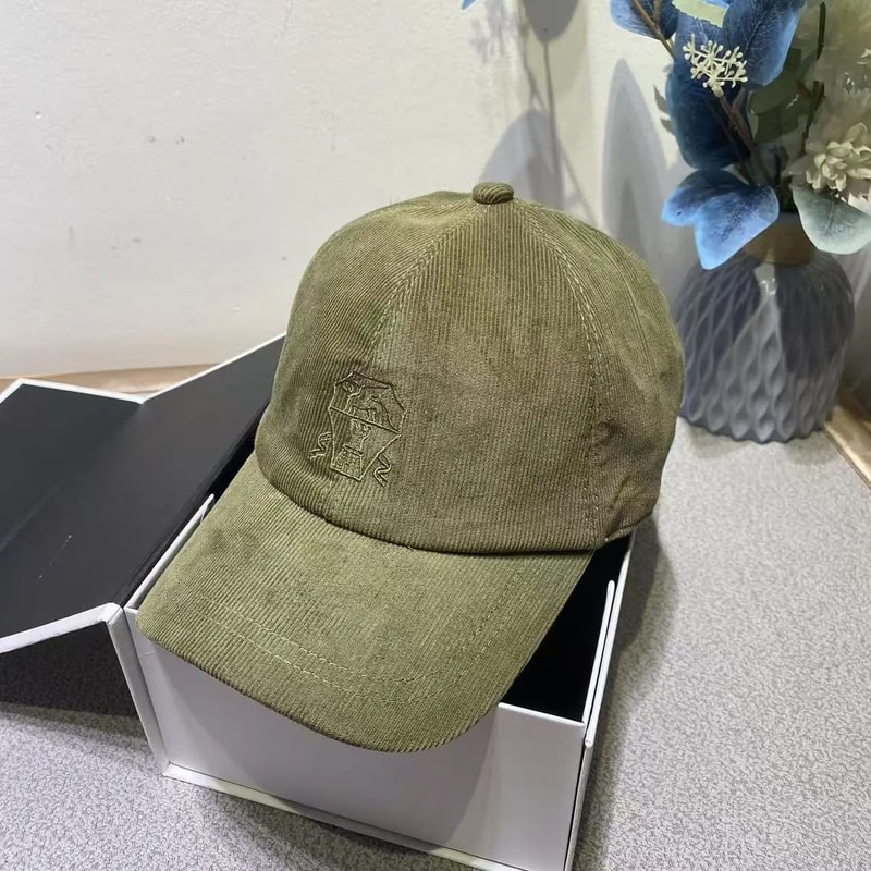 Corduroy Duckbill Sun Protection Baseball Cap Unisex Soft Brim Hat 9