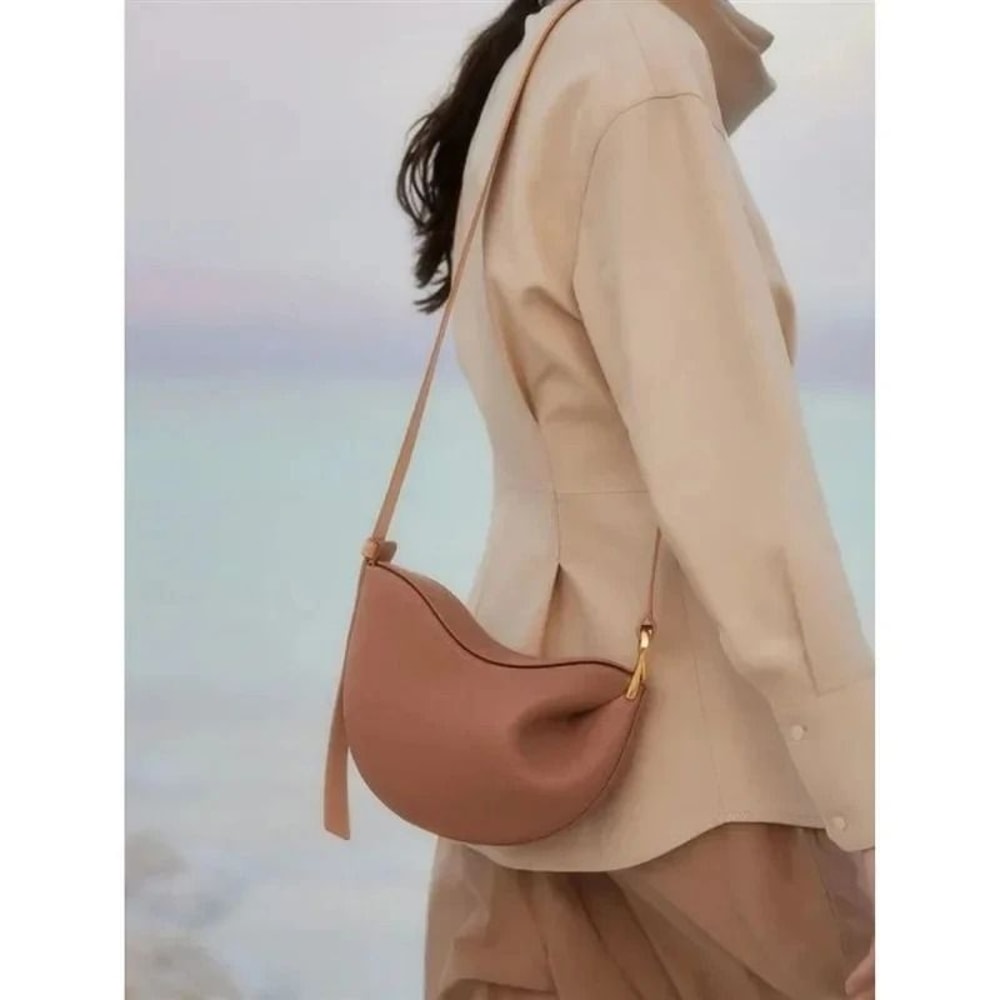 Polka Dot Underarm Shoulder Crossbody Bag Minimalist Niche Design 7